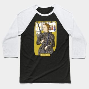 Joan of Arc, saint, heroine of France Baseball T-Shirt